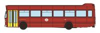 Leyland National Mk1 in London Transport red - Route 10 to Victoria - THX 124S - suspended from production
