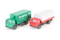 9420122 Mercedes Benz Lorry & Trailer "Europcar"