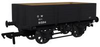 GWR Dia. O11 open wagon 91584 in GWR grey - post-1936 condition