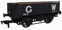 GWR Dia. O15 open wagon 5031 in GWR grey with 25' lettering