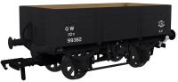 GWR Dia. O15 open wagon 99382 in GWR grey - post-1936 condition