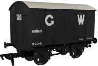 10 ton Dia V16 'Mink A' van in GWR grey with 25' lettering - 93016 - Sold out on pre-order