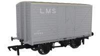 Diag D88 10 ton covered van in LMS grey with large lettering - 276164