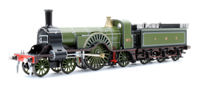 Stirling Single 4-2-2 No.1 in GNR green - Museum condition - exclusive to Locomotion Models