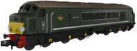 Class 44 'Peak' D5 'Cross Fell' in BR plain green with small yellow panels & white body stripe
