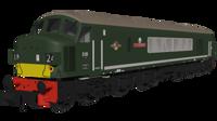 948102 Class 45 D99 "3rd Carabinier" BR Green With Small Yellow Panels Diesel Locomotive