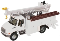 949-11734 4300 Utility Truck with Drill, White with Utility Company Decals