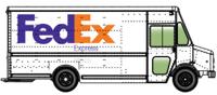949-12103 Morgan Olson Route Star Delivery Van, FedEx