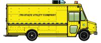 949-12106 Morgan Olson Route Star Delivery Van, Tri-State Power
