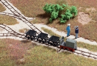 949-3007 Light Industrial Rail Track and Car Set Non-Operating