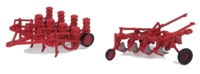 949-4162 Farm Plow and Planter (Red)
