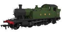 Class 44xx 'Small Prairie' 2-6-2T 4406 in GWR green with G W R lettering