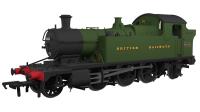 Class 44xx 'Small Prairie' 2-6-2T 4404 in GWR green with BRITISH RAILWAYS lettering