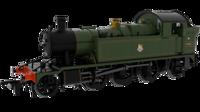 951108 GWR 45xx No.4562 BR Early Crest Lined Green