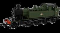 951109 GWR 45xx No.4507 BR Late Crest Lined Green