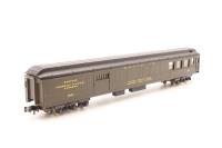 9532 Generic heavyweight combine of the Santa Fe - pullman green 2602