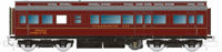 955005 BR Lined Maroon Dynamometer Car E905202