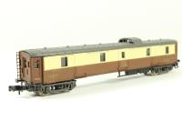 9552 Pullmann baggage car of the CIWL in umber and cream
