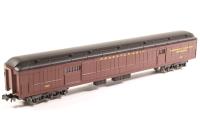 9560 Generic heavyweight baggage of the Pennsylvania Railroad - tuscan red 424