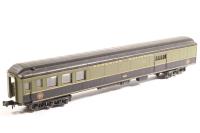 9580 Generic heavyweight baggage of the Canadian National - green, black 7381