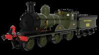 959016 SECR G Class 4-4-0 No.A680 - SR Lined Olive Green Steam Locomotive