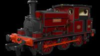 960507 Manning Wardle L Class Bombay in Lined Red 0-6-0ST Steam Tank Locomotive  - DCC Sound 960507 Manning Wardle L Class Bombay in Lined Red 0-6-0ST Steam Tank Locomotive  - DCC Sound