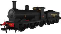 Class O1 0-6-0 1437 in SR plain black with Egyptian lettering