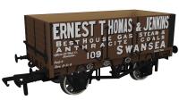 RCH 1907 7-plank open in 'Ernest Thomas & Jenkins Best House, Gas Steam & Anthracite Coals' brown -109