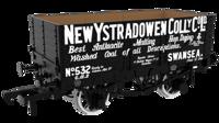 967251 7 Plank 1907 Railway Clearing House Private Owner Open Wagon New Ystradowen Colly. Co. Ld. No.532