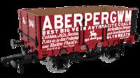 967257 7 Plank 1907 Railway Clearing House Private Owner Open Wagon Aberpergwm No.941