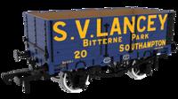967259 7 Plank 1907 Railway Clearing House Private Owner Open Wagon S.V. Lancey No.20