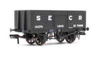 967405 SECR 12T 7 Plank Mineral Wagon (SR Dia.1357) SECR Loco Coal (Late) No.14374