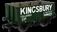 967802 RCH 1907 Spec Open Wagon Kingsbury No. 338 7-plank wagon with side doors
