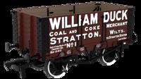 967805 RCH 1907 Spec Open Wagon William Duck No. 1 7-plank wagon with side doors