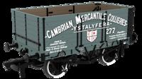 967811 RCH 1907 Spec Open Wagon Cambrian Mercantile Collieries No. 277 7-plank wagon with side and end doors