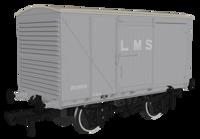 970001 12 Ton LMS D1663 Van - LMS (pre-36) No.200009