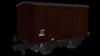 970004 12 Ton LMS D1663 Van - LMS (post-36) No.5803