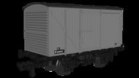 970007 12 Ton LMS D1663 Van - BR No.M306611