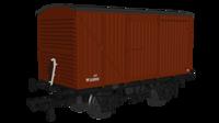 970009 12 Ton LMS D1663 Van - BR No.M133555