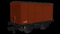 970010 12 Ton LMS D1663 Van - BR No.M132445