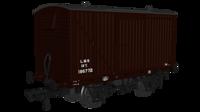 970105 12 Ton LMS D1832A Van - LMS (post-36) No.186772