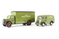 97200 British Road Services Set - Morris J Van & Bedford Box Van