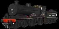 974509 Midland Railway 483 Class 4-4-0 BR Lined Black No.40419 Steam Locomotive - DCC Sound