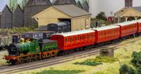 978001 48 SECR ‘Evolution’ Bogie Coach Non-Corridor Carriage No.973, No.881 & No.1010 3-Pack