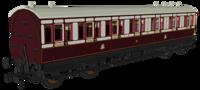 978110 ‘Evolution’ 48’ Caledonian Railway Purple Madder and White Composite No.129