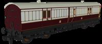 978112 ‘Evolution’ 48’ Caledonian Railway Purple Madder and White Full brake No.34