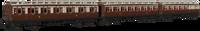 978131 ‘Evolution’ 48’ Great Western Railway Chocolate and Cream (Early Monogram) No.223, 1165 & 65 Triple Pack