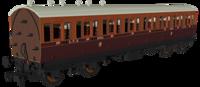978139 ‘Evolution’ 48’ Lancashire and Yorkshire Railway Brown & Umber Third No.2054