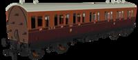 978140 ‘Evolution’ 48’ Lancashire and Yorkshire Railway Brown & Umber Composite No.454