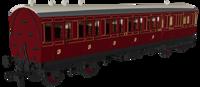 978144 ‘Evolution’ 48’ Great Eastern Railway Crimson Brake third No.1048
